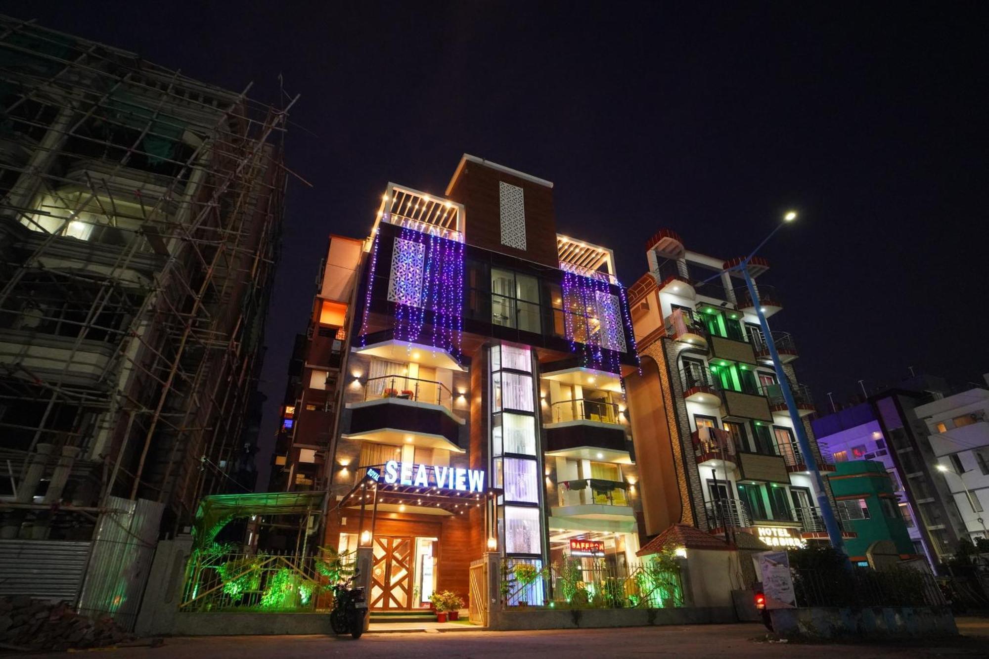 Royal Sea View !! Beach Front With Free Wifi !! 디가 외부 사진