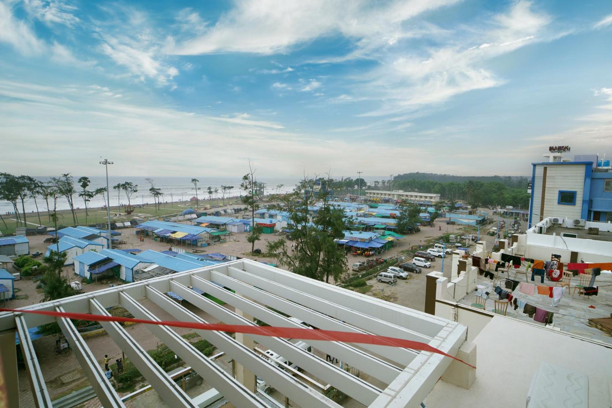Royal Sea View !! Beach Front With Free Wifi !! 디가 외부 사진