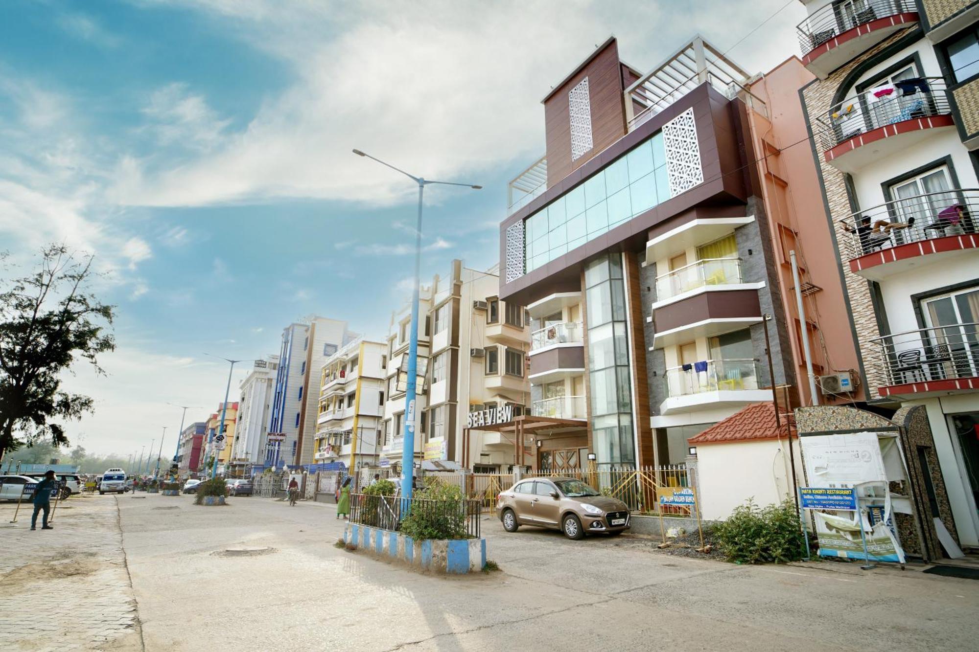 Royal Sea View !! Beach Front With Free Wifi !! 디가 외부 사진